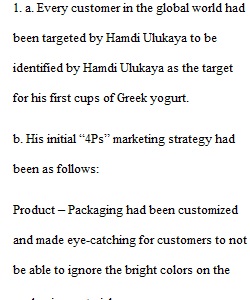 Module 1 Chobani Making Greek Yogurt a Household Name
